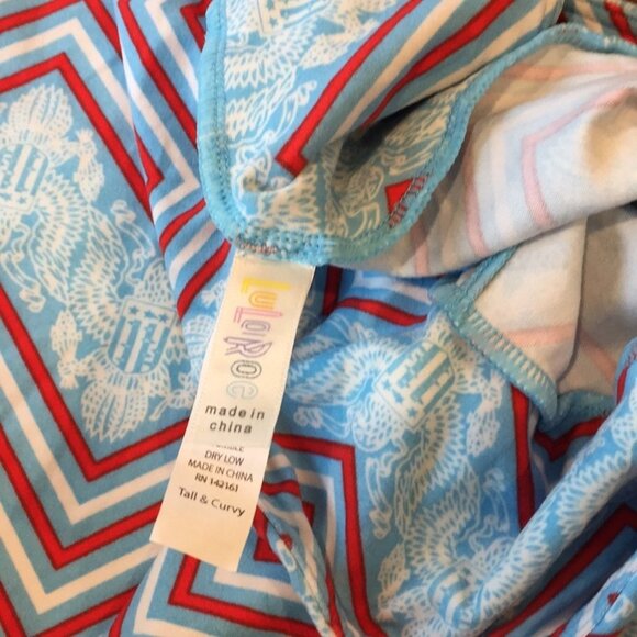 TC NWOT LuLaRoe Leggings Americana - Picture 3 of 3